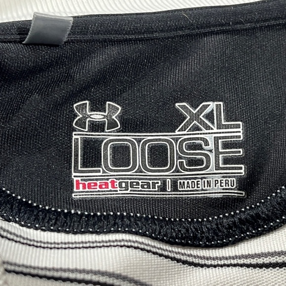 Mens Under Armour Heat Gear Loose Polo Golf Tennis Shirt - Picture 4 of 4